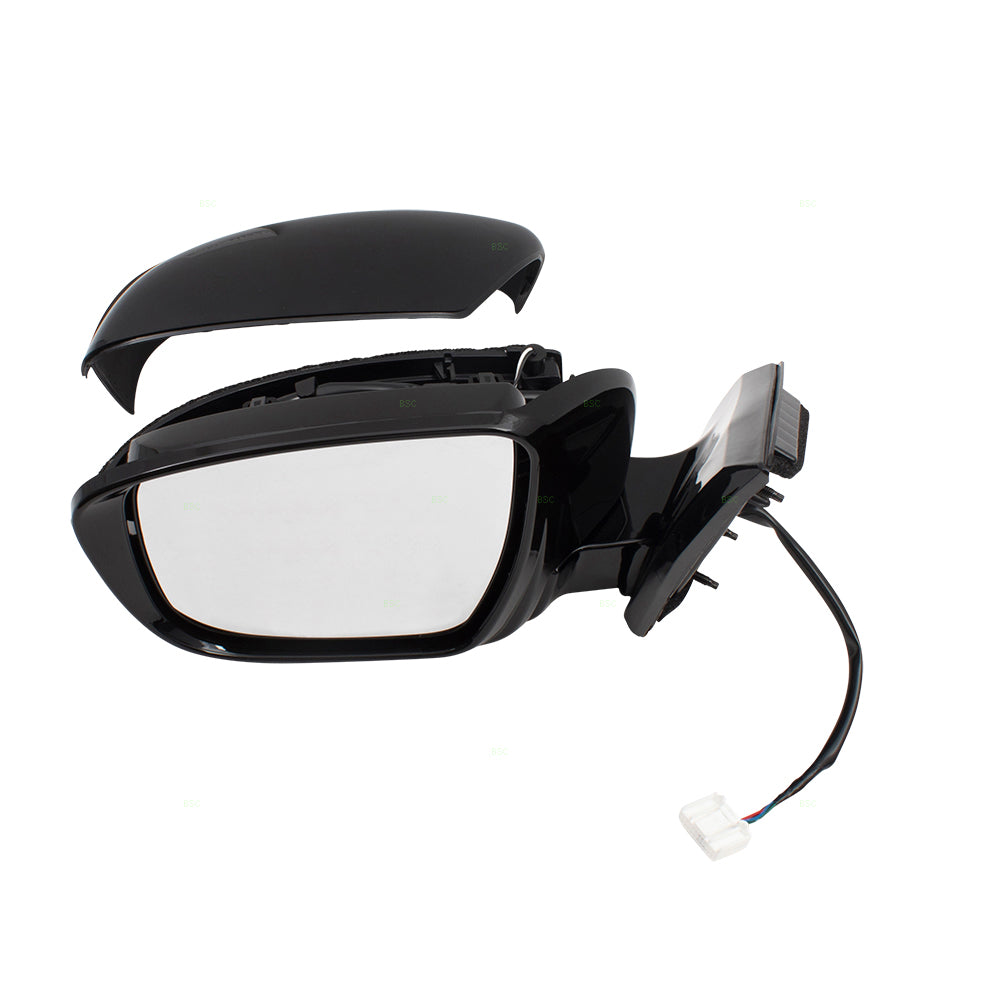 Replacement Pair Set Power Side View Mirrors w/ Signal Compatible with 2015-2016 Murano 963025AA2A 963015AA2A