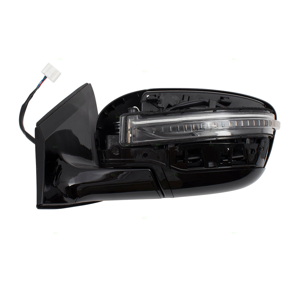 Replacement Pair Set Power Side View Mirrors w/ Signal Compatible with 2015-2016 Murano 963025AA2A 963015AA2A