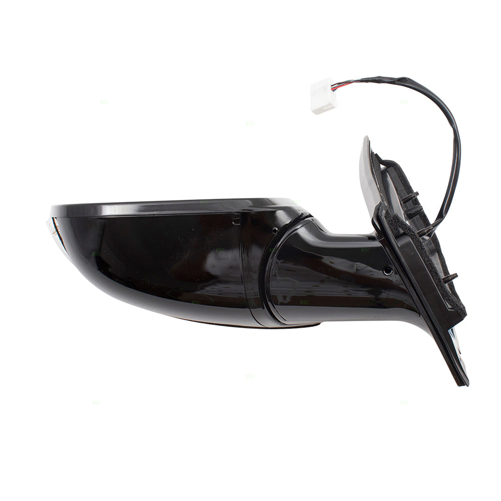 Replacement Pair Set Power Side View Mirrors w/ Signal Compatible with 2015-2016 Murano 963025AA2A 963015AA2A