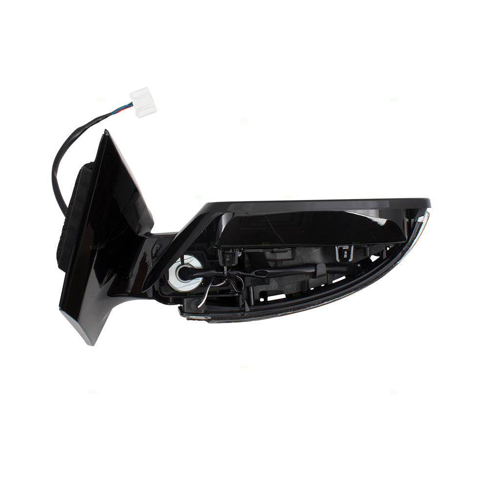 Replacement Pair Set Power Side View Mirrors w/ Signal Compatible with 2015-2016 Murano 963025AA2A 963015AA2A