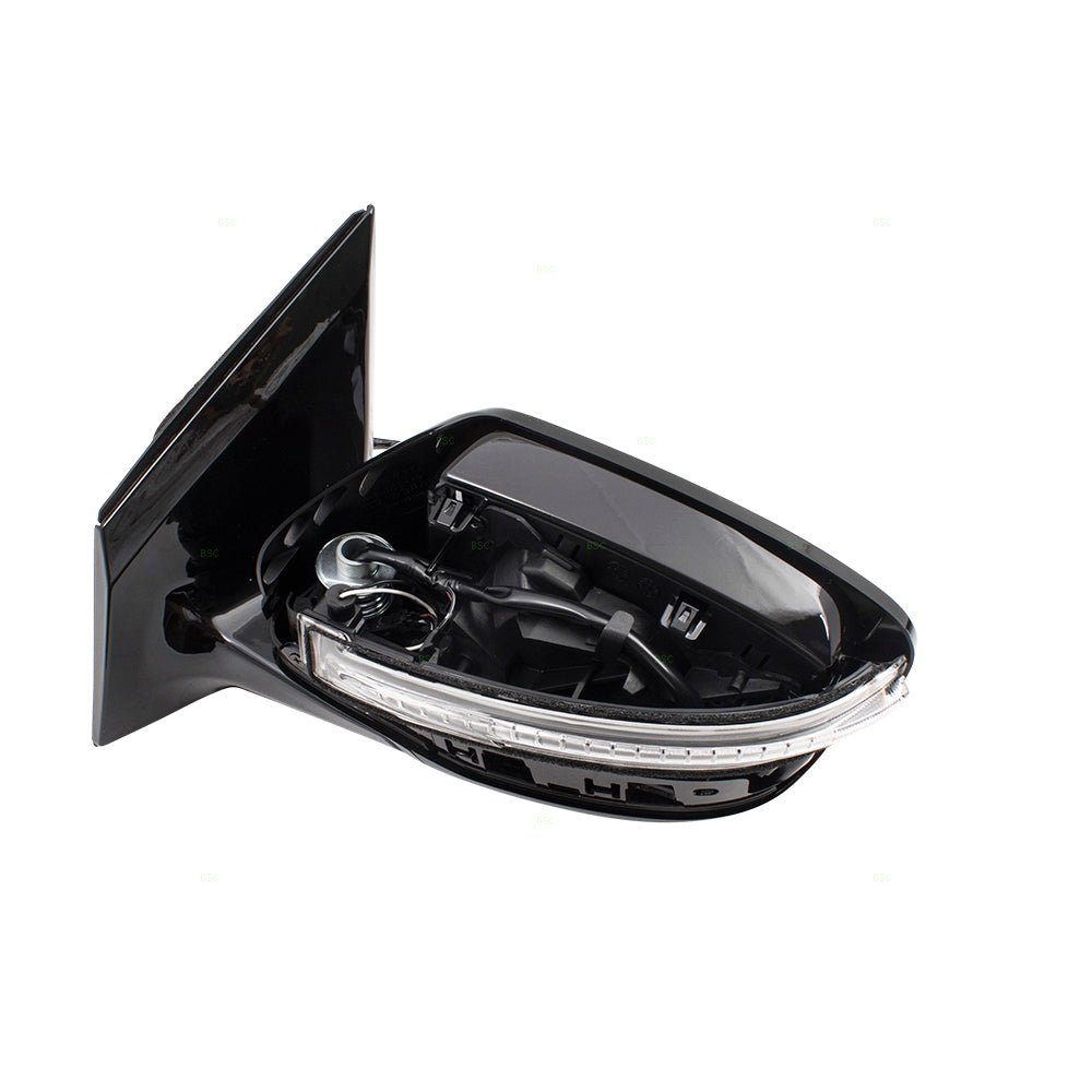 Replacement Pair Set Power Side View Mirrors w/ Signal Compatible with 2015-2016 Murano 963025AA2A 963015AA2A