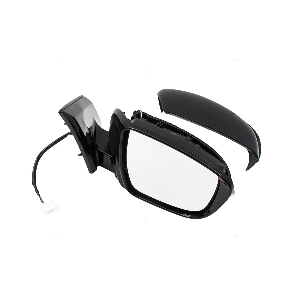 Replacement Passengers Power Side View Mirror w/ Signal Compatible with 2015-2016 Murano 963015AA2A NI1321256