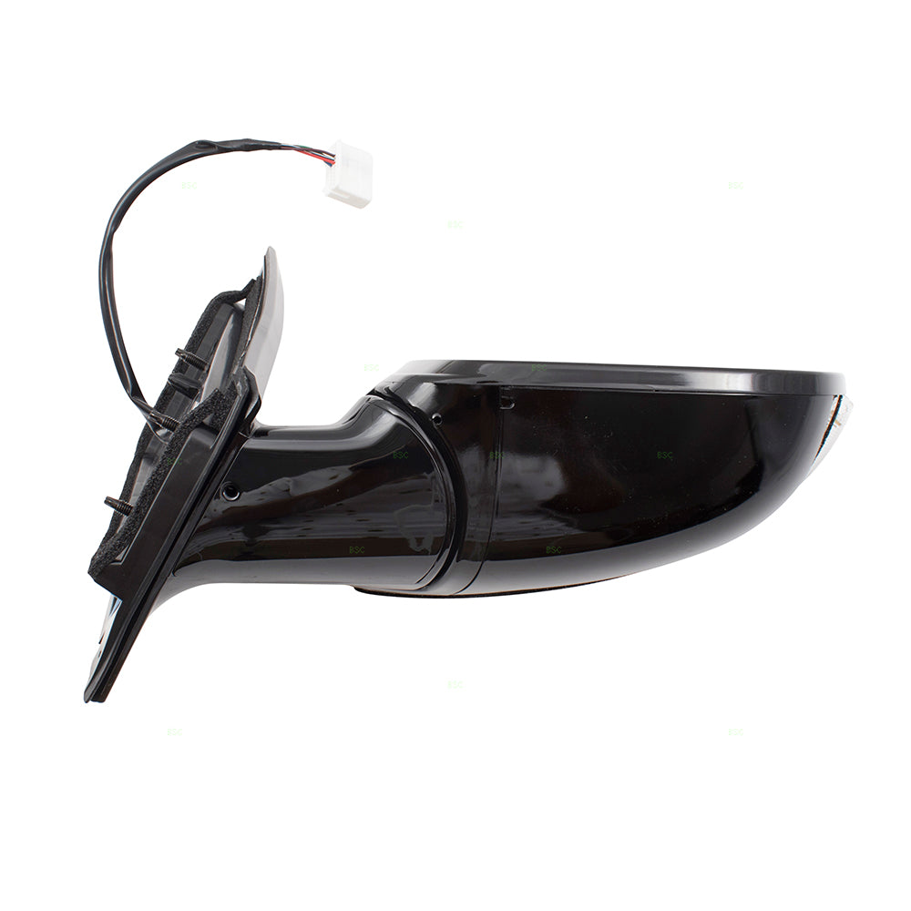 Replacement Passengers Power Side View Mirror w/ Signal Compatible with 2015-2016 Murano 963015AA2A NI1321256