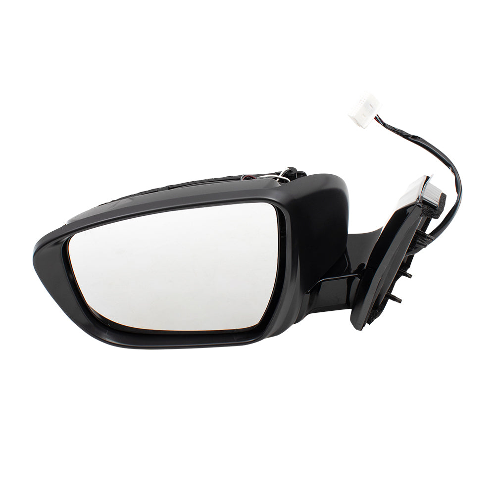 Replacement Pair Set Power Side View Mirrors w/ Signal Compatible with 2016-2018 Murano 963025AA4A NI1321284