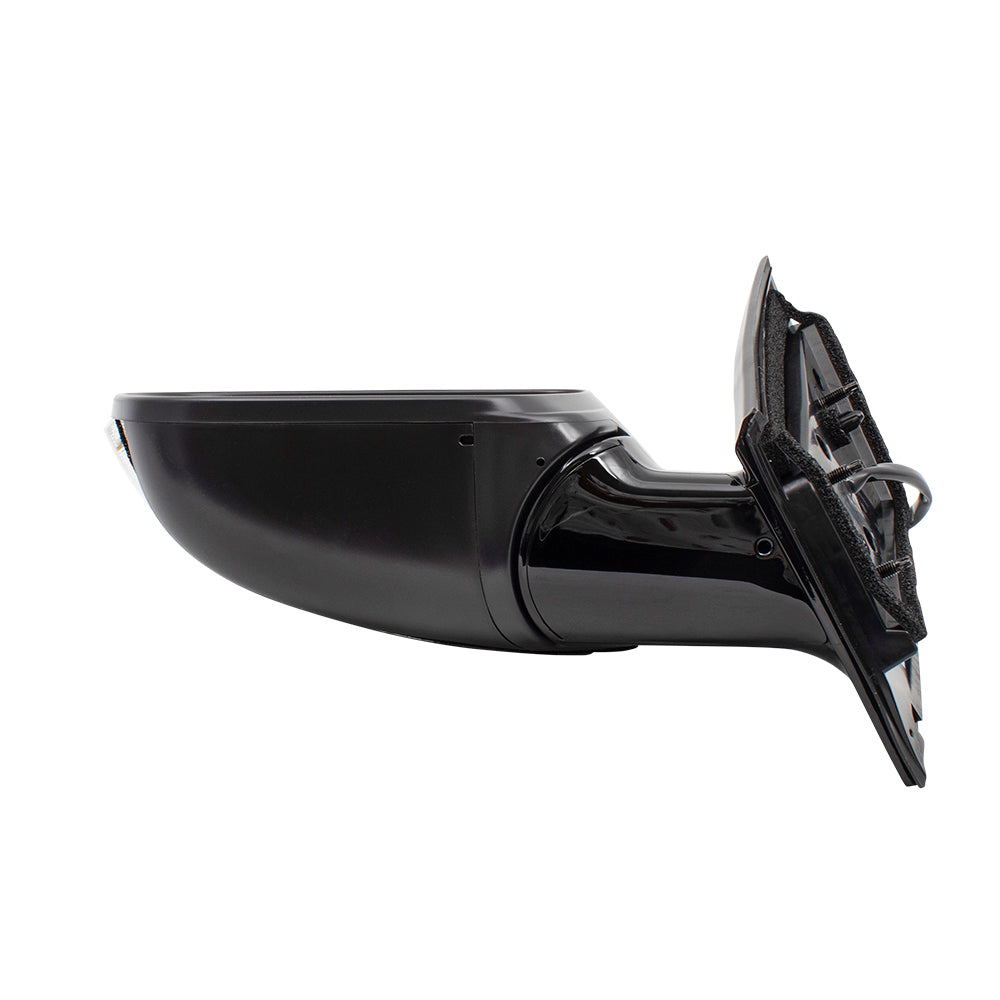 Replacement Pair Set Power Side View Mirrors w/ Signal Compatible with 2016-2018 Murano 963025AA4A NI1321284