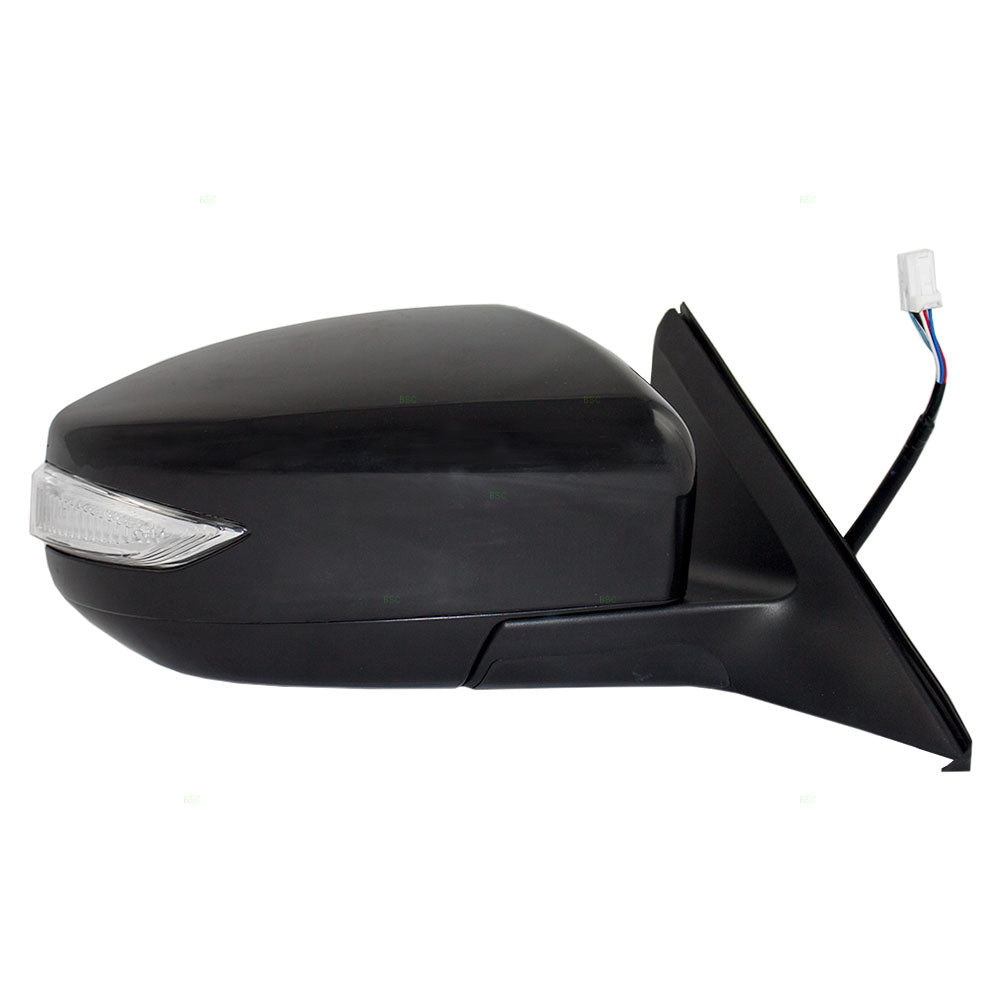 Passengers Power Side View Mirror Heated Signal Ready-to-Paint Compatible with 13-17 Altima 96301-3TH3A