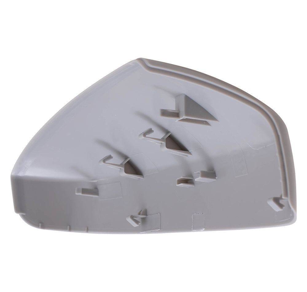 Brock Aftermarket Replacement Driver Left Mirror Cover Paint to Match Gray Compatible with 2007-2012 Nissan Sentra
