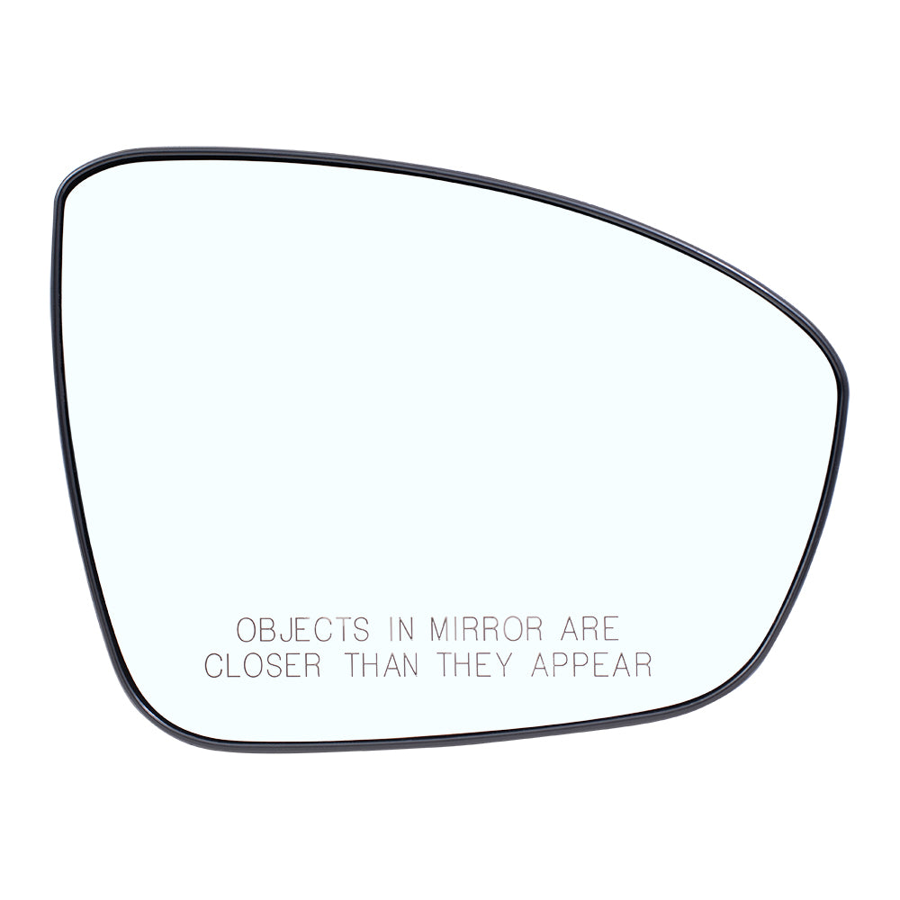 Brock Replacement Driver and Passenger Side Mirrors Glass & Base without Heat Compatible with 2019 Altima