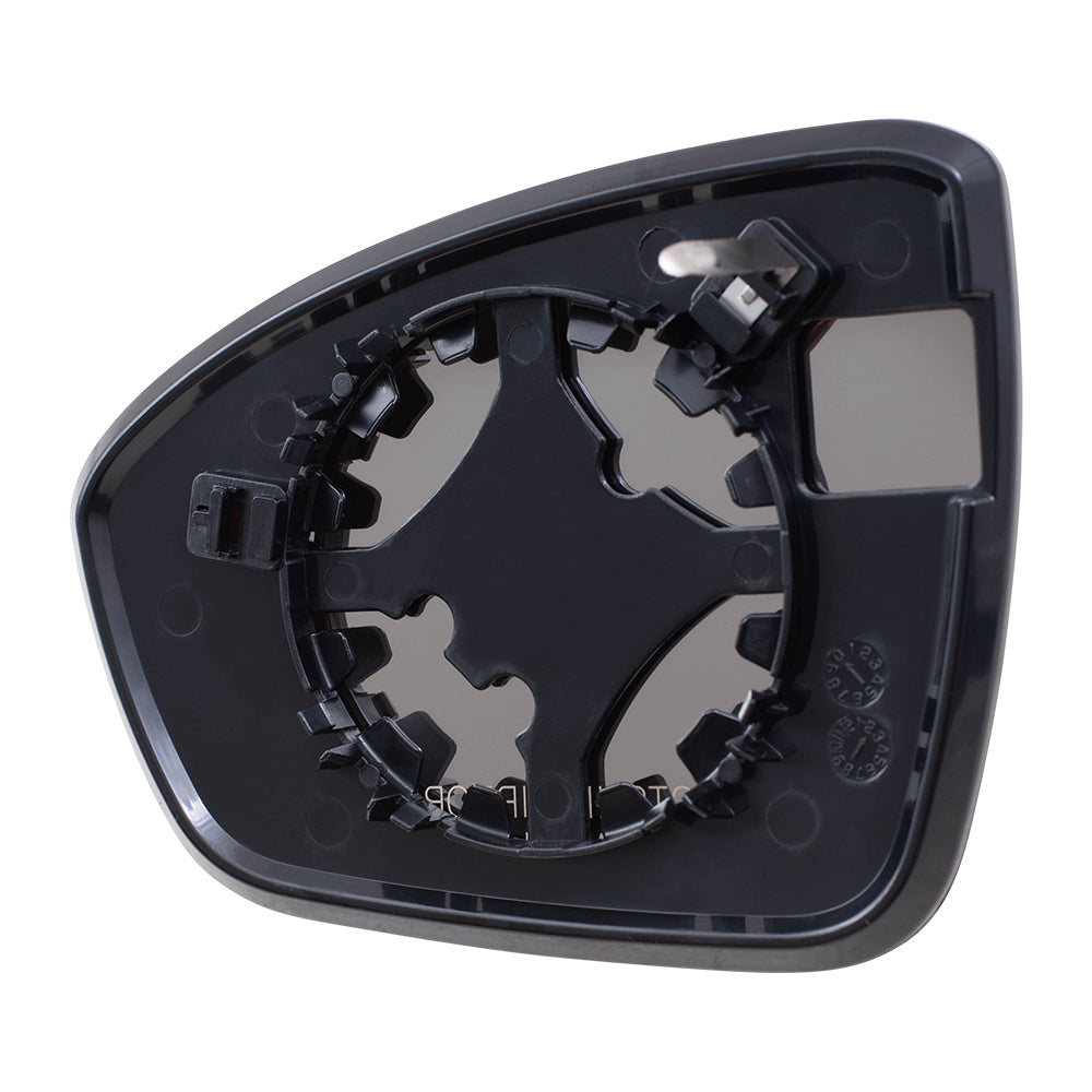 Brock Replacement Driver and Passenger Side Mirrors Glass & Base without Heat Compatible with 2019 Altima
