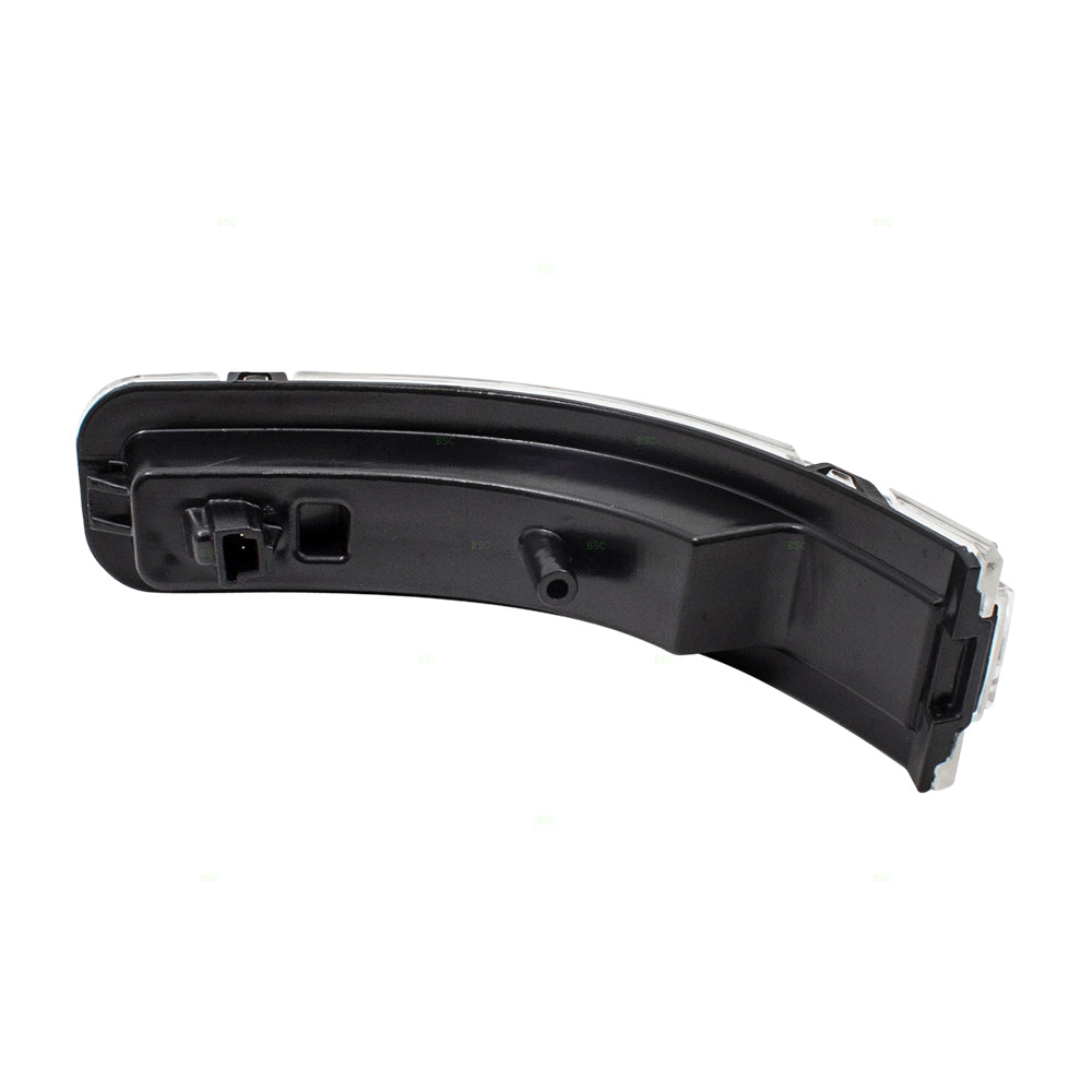 Pair Set Mirror Turn Signal Lens Left + Right Side Compatible with 07-13 Altima 26443ZX50C 26442ZX50C