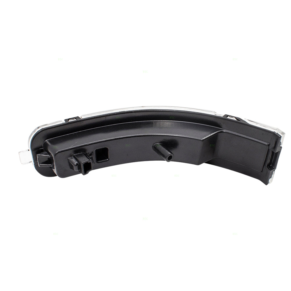 Pair Set Mirror Turn Signal Lens Left + Right Side Compatible with 07-13 Altima 26443ZX50C 26442ZX50C