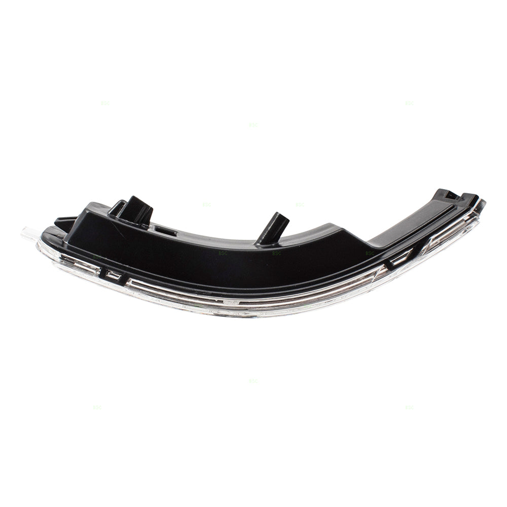 Replacement Passengers Mirror Turn Signal Lens Right Side Compatible with 2007-2013 Altima 26442-ZX50C