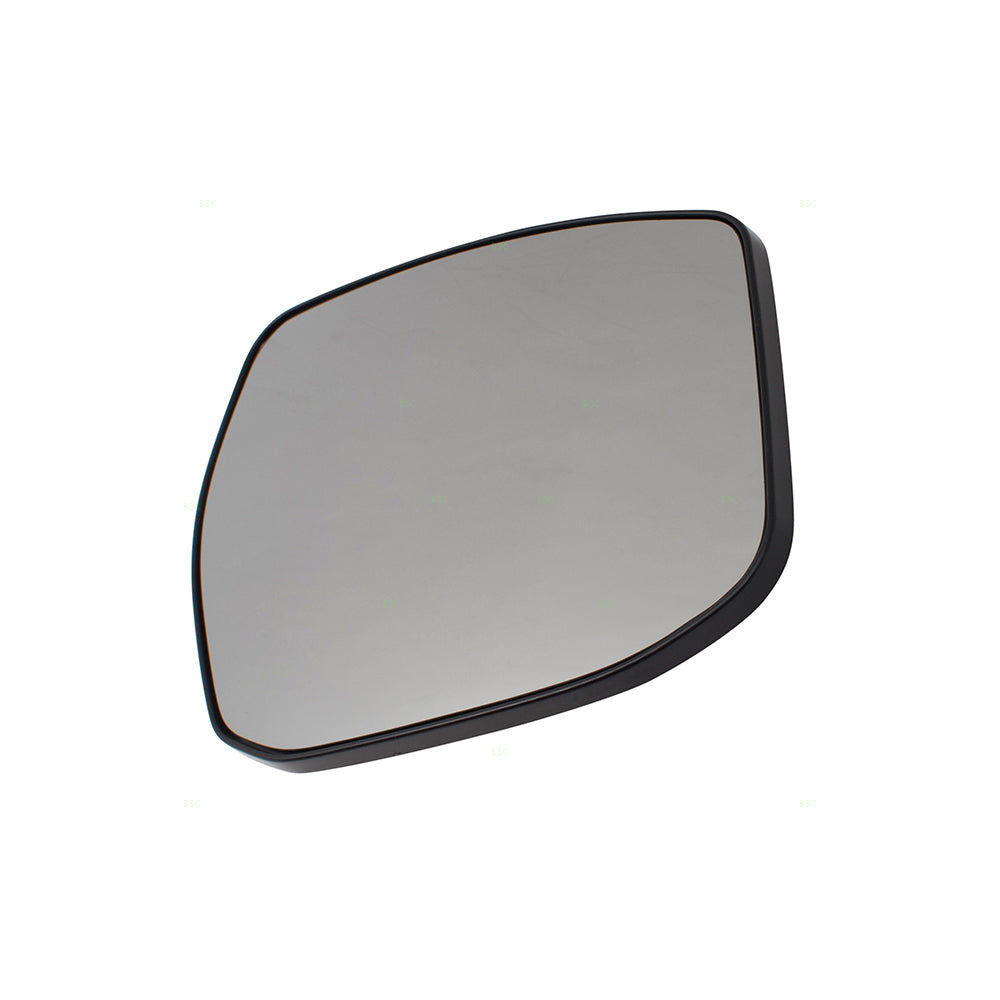Brock Aftermarket Replacement Passenger Right Mirror Glass And Base With Heat Compatible With 2013-2018 Nissan Altima Sedan With Signal Light On Mirror Housing