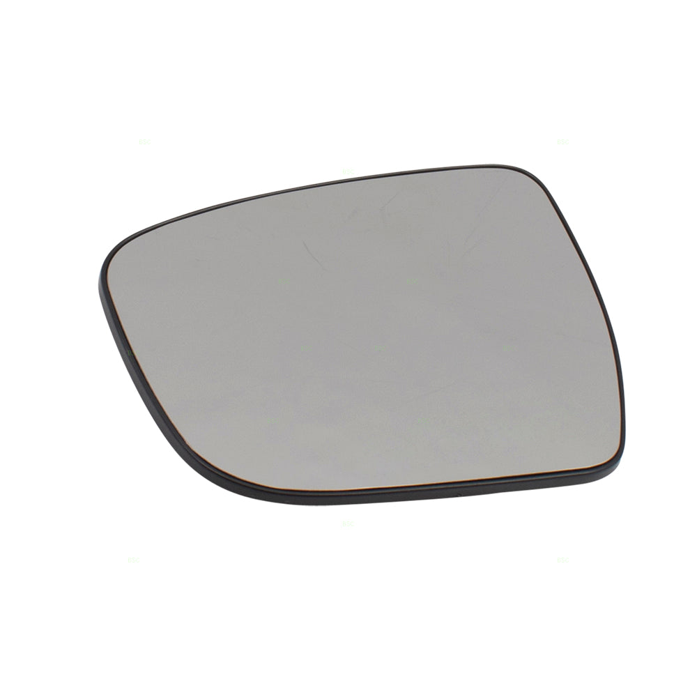 Brock Replacement for Drivers Side View Mirror Glass & Base Compatible with 15-17 Murano 14-18 Rogue 17-18 Pathfinder 963664BA0A