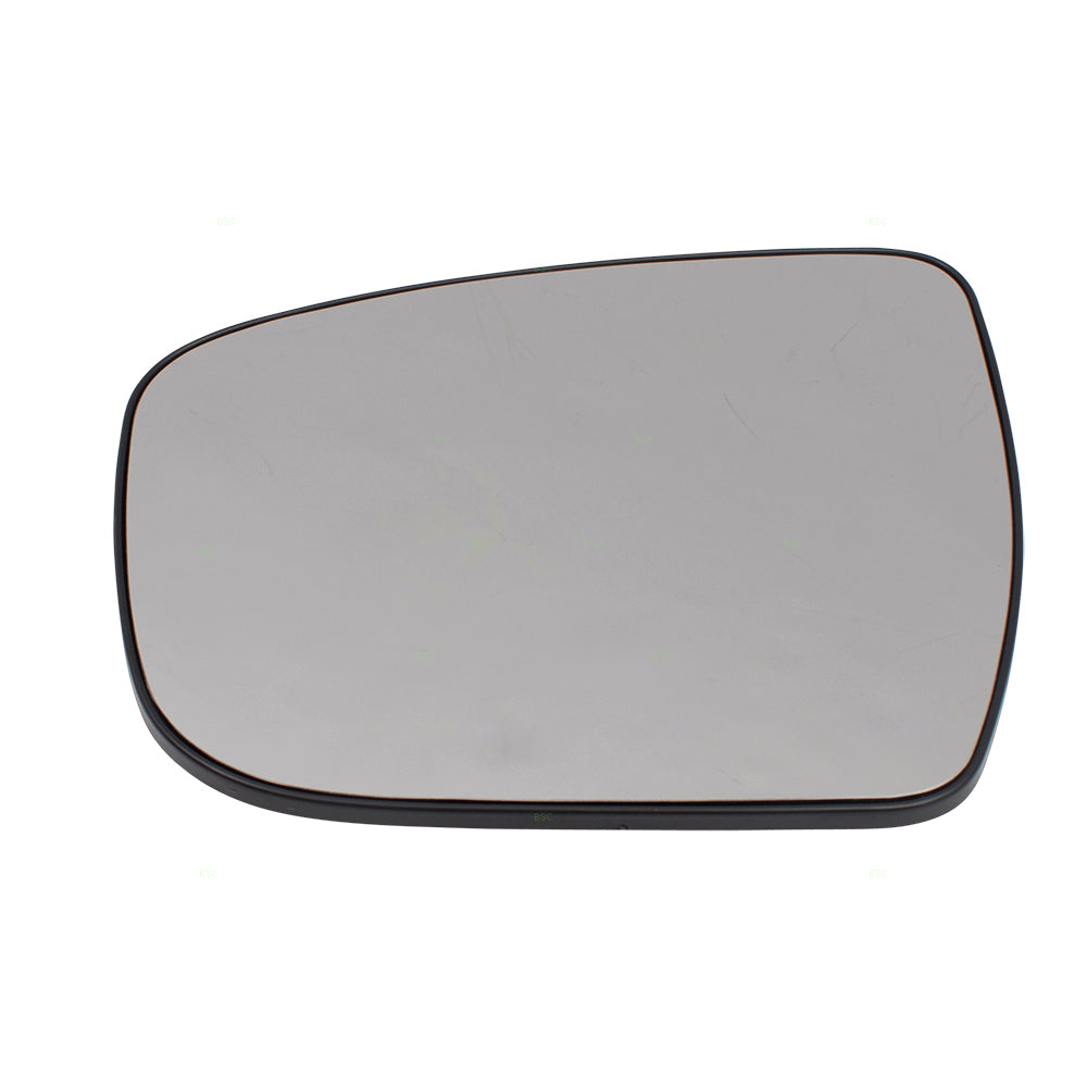 Brock Replacement for Drivers Side View Mirror Glass & Base Compatible with 15-17 Murano 14-18 Rogue 17-18 Pathfinder 963664BA0A