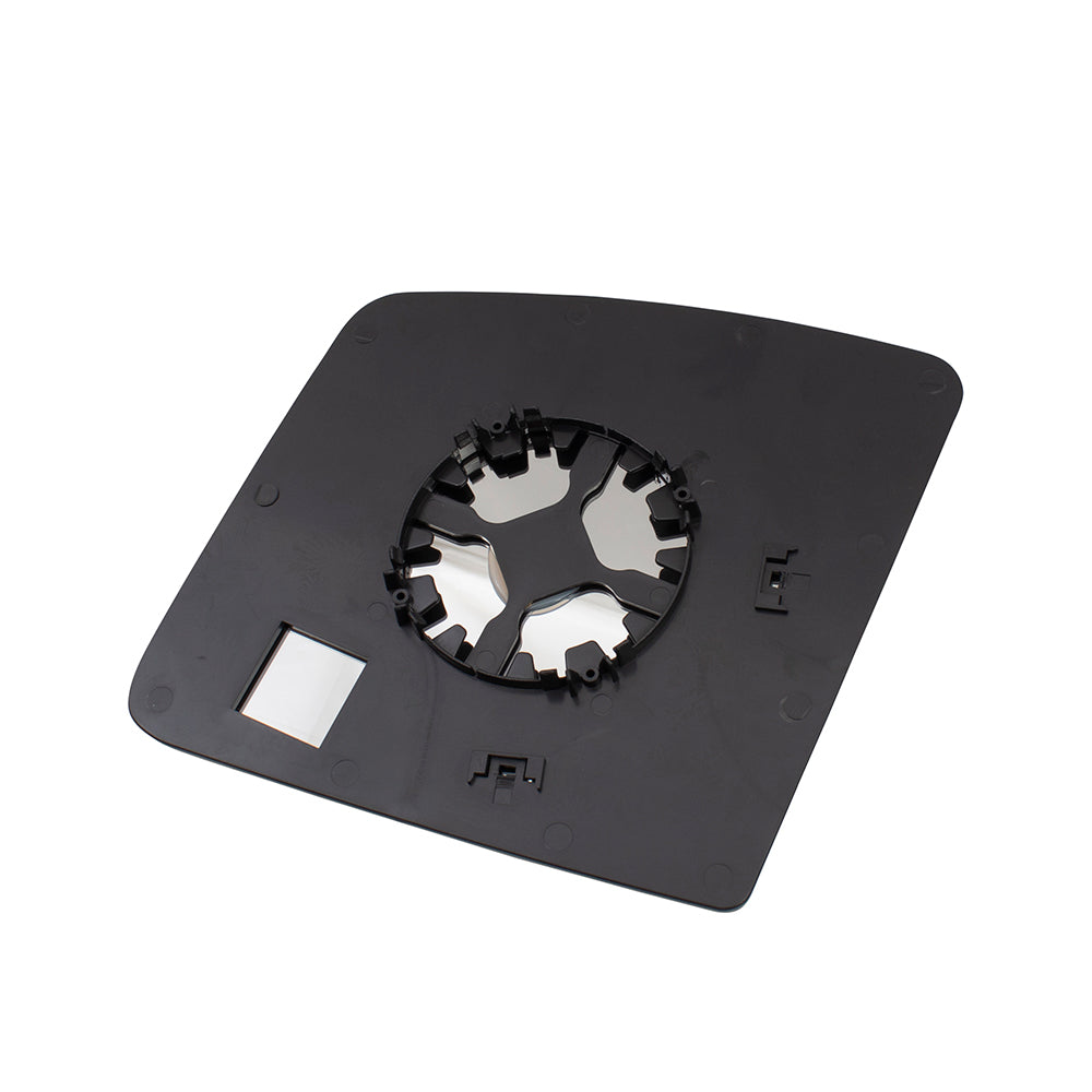 Brock Replacement Set Side Door Upper Mirror Glass with Bases Compatible with 2012-2019 NV1500 NV2500HD NV3500HD