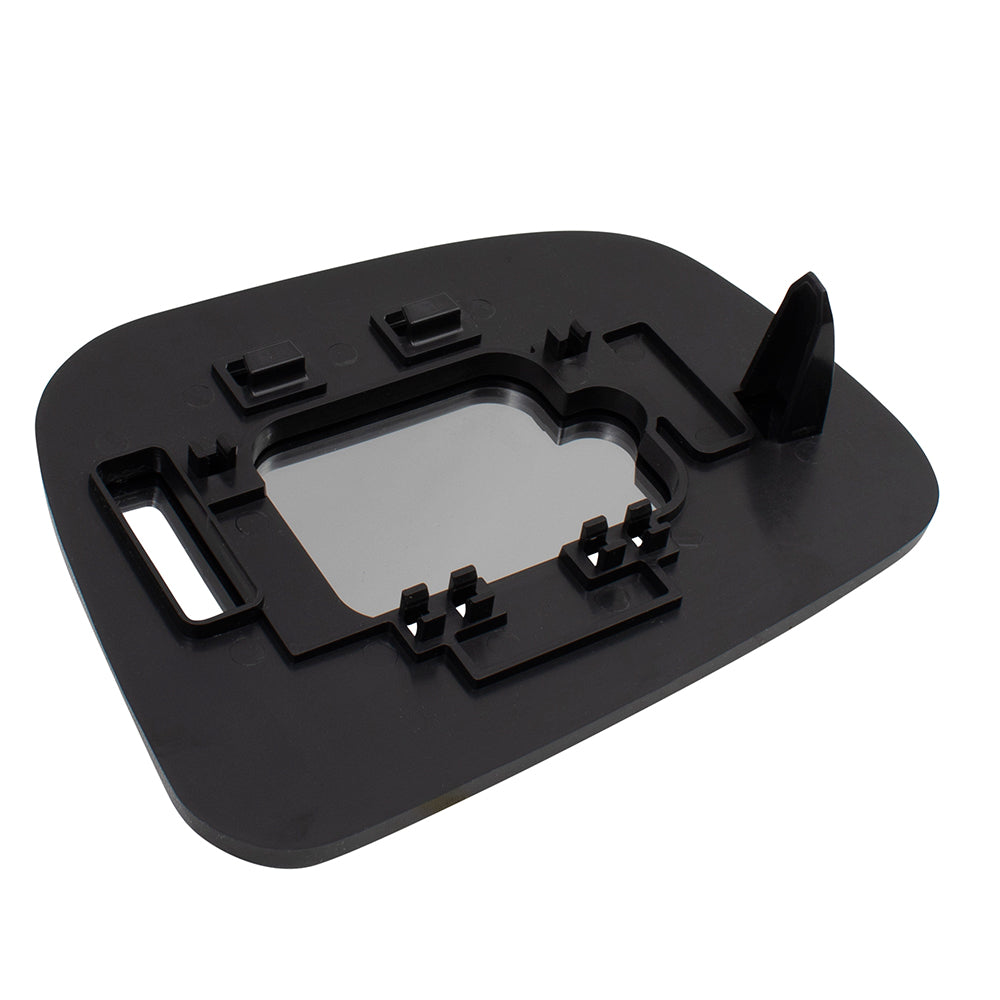 Brock Replacement Set Door Mirror Glass with Bases Compatible with 2007 2008 2009 2010 2011 2012 Versa