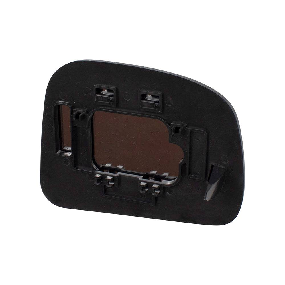 Brock Replacement Set Door Mirror Glass with Bases Compatible with 2007 2008 2009 2010 2011 2012 Versa
