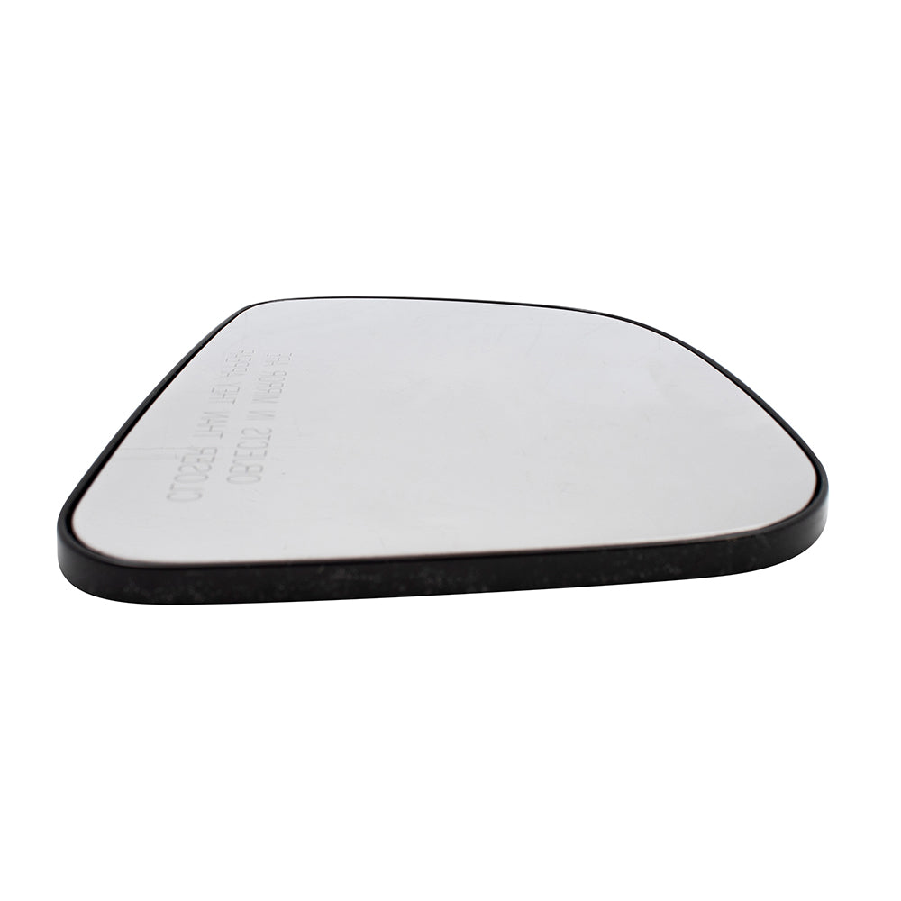 Brock Replacement Driver Door Mirror Glass with Base Compatible with 2007 2008 2009 2010 2011 2012 Versa