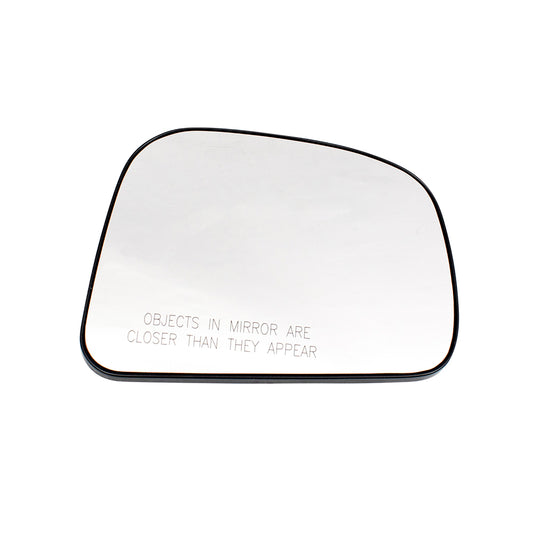 Brock Replacement Passenger Door Mirror Glass with Base Compatible with 2007 2008 2009 2010 2011 2012 Versa