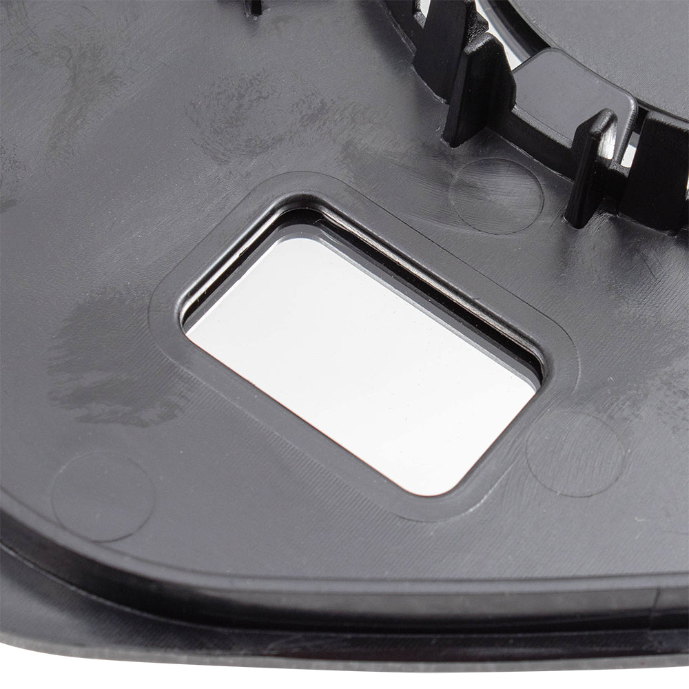 Brock Replacement Side View Mirror Drivers Spotter Glass with Base Compatible with 13-18 NV200 & 15-18 City Express 19317347 963663LM0B