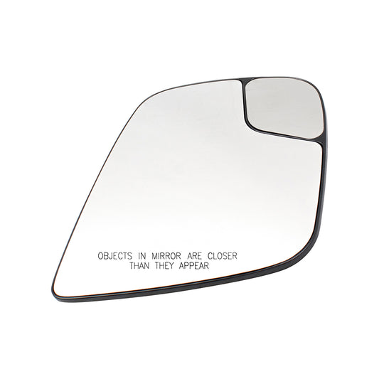 Brock Replacement Passengers Side View Right Spotter Mirror Glass & Base Heated Compatible with 13-18 NV200 & 15-18 City Expresss 19317312 963653LM1B