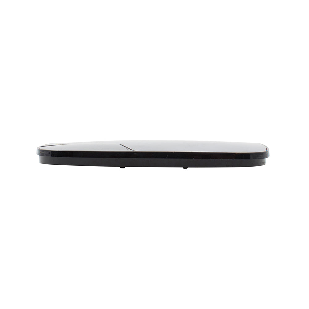 Brock Replacement Passengers Side View Right Spotter Mirror Glass & Base Heated Compatible with 13-18 NV200 & 15-18 City Expresss 19317312 963653LM1B