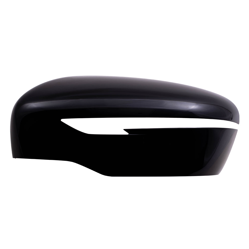 Door Mirror Covers Set for Nissan Rogue & Hybrid Murano Pathfinder Black Pair