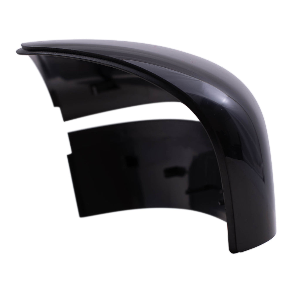 Door Mirror Covers Set for Nissan Rogue & Hybrid Murano Pathfinder Black Pair