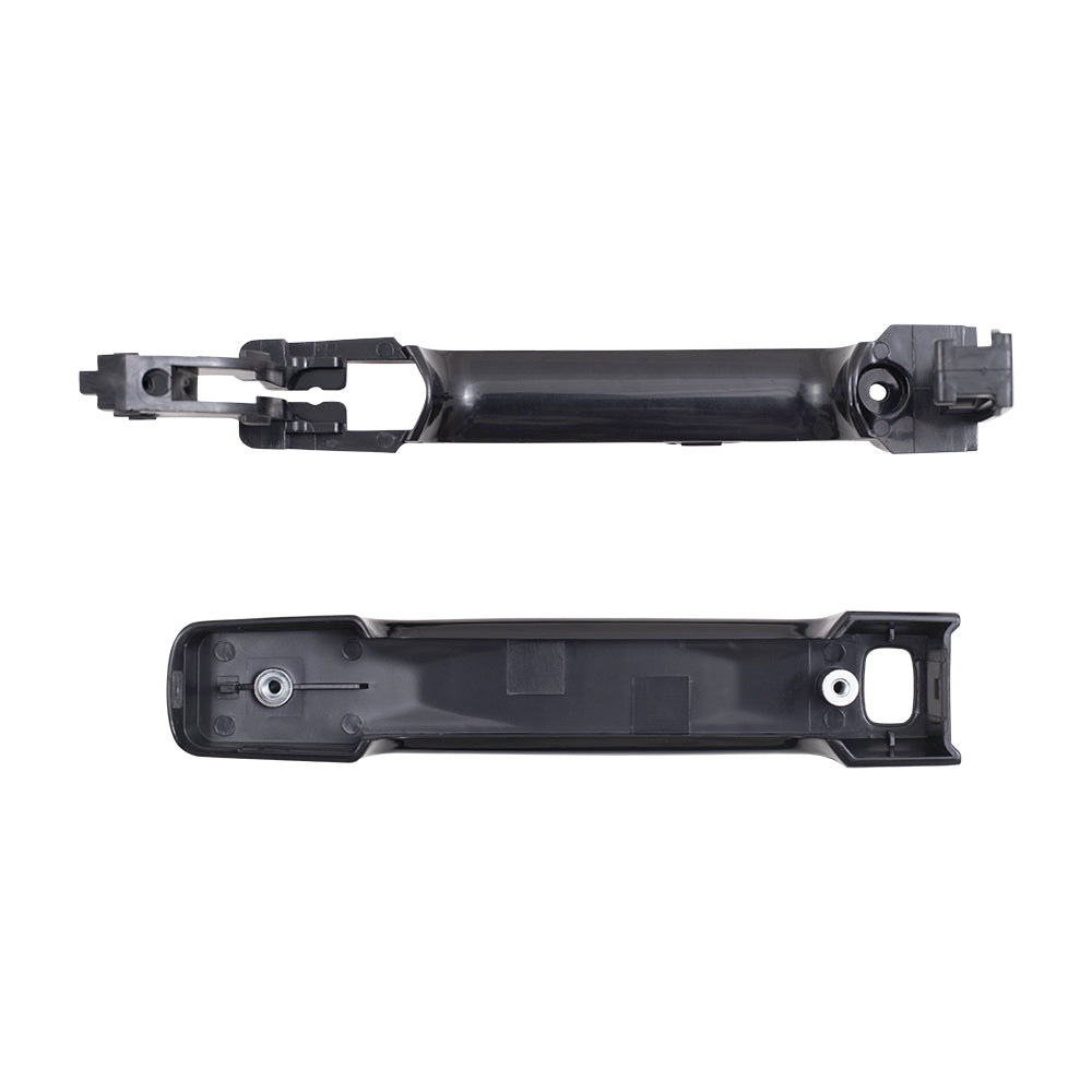 Brock Replacement Drivers Front Outside Exterior Door Handle w/ Cover & Keyhole Compatible with 07-12 Altima 80607-JA59A