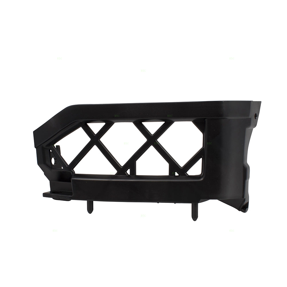Brock Replacement Pair Set Front Bumper Left Side Brackets Support Covers Compatible with 05-18 Frontier Pickup Truck 05-12 Pathfinder 62223EA500 62222EA500
