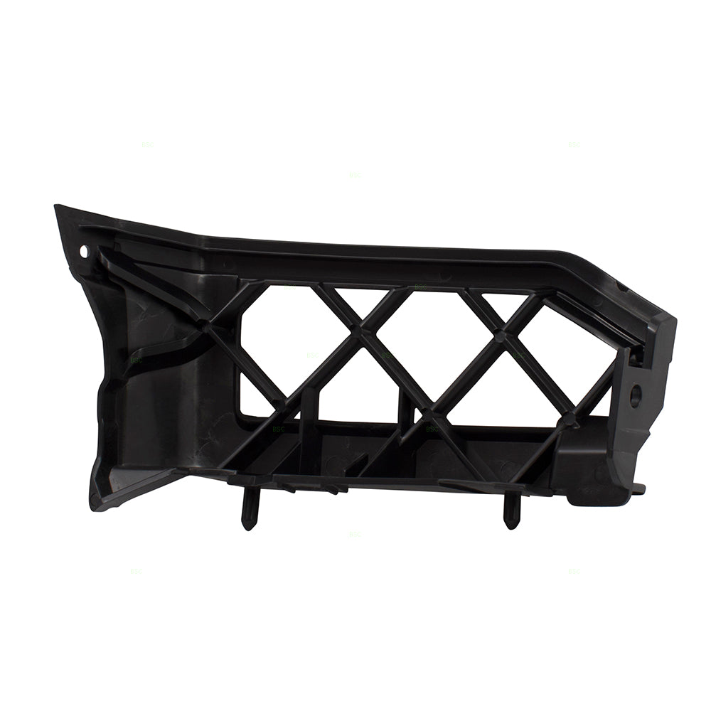 Brock Replacement Pair Set Front Bumper Left Side Brackets Support Covers Compatible with 05-18 Frontier Pickup Truck 05-12 Pathfinder 62223EA500 62222EA500