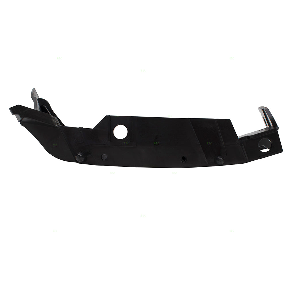 Brock Replacement Pair Set Front Bumper Left Side Brackets Support Covers Compatible with 05-18 Frontier Pickup Truck 05-12 Pathfinder 62223EA500 62222EA500
