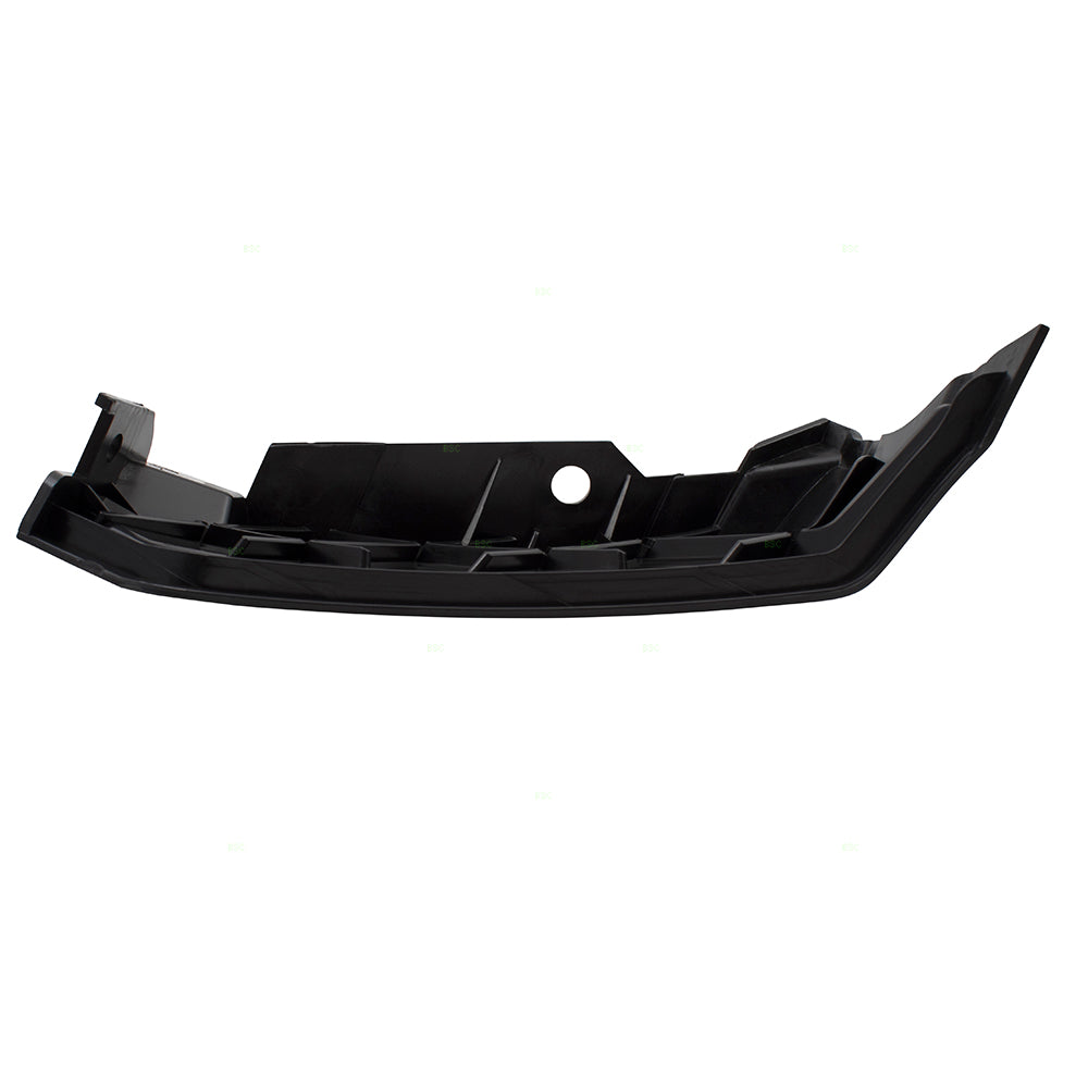 Brock Replacement Pair Set Front Bumper Left Side Brackets Support Covers Compatible with 05-18 Frontier Pickup Truck 05-12 Pathfinder 62223EA500 62222EA500