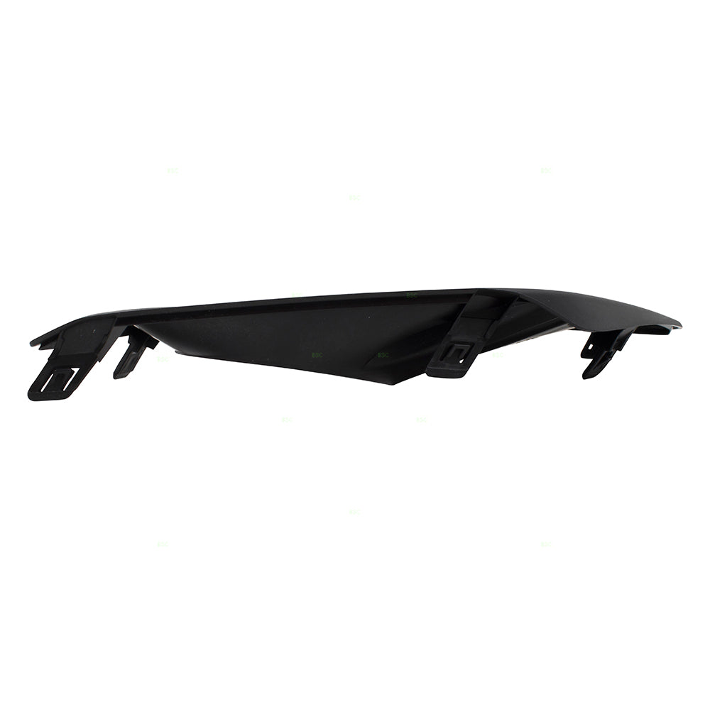 Brock Replacement Passengers Front Bumper Fog Lamp Cover Trim Bezel w/ Hole Compatible with 16-18 Altima 622569HS0B NI1039141