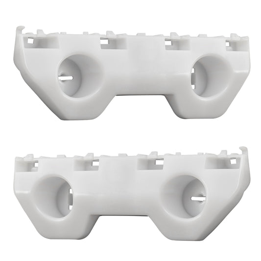 Brock Replacement Pair Front Bumper Brackets Compatible with 12-19 Versa Sedan
