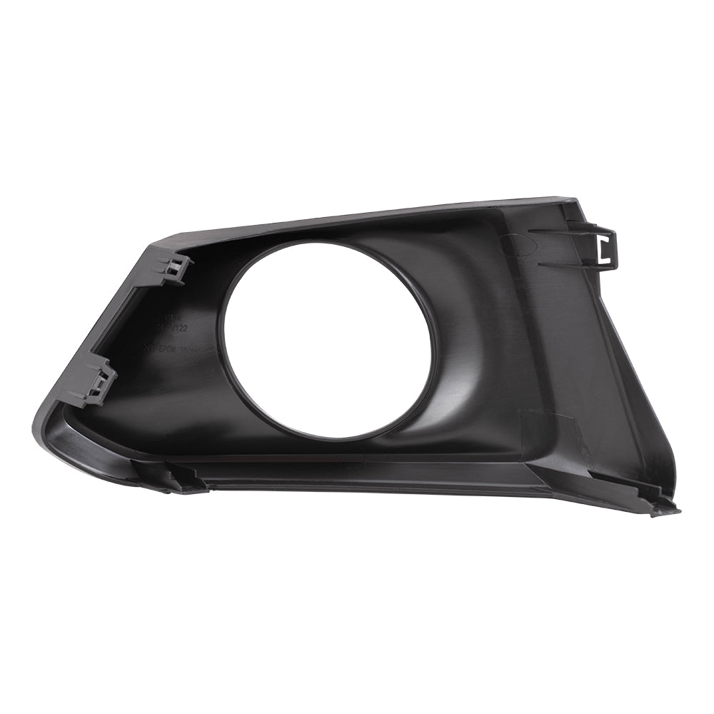 Brock Replacement Driver and Passenger Side Fog Light Covers Compatible With 2019-2022 Nissan Altima With Fog Lights