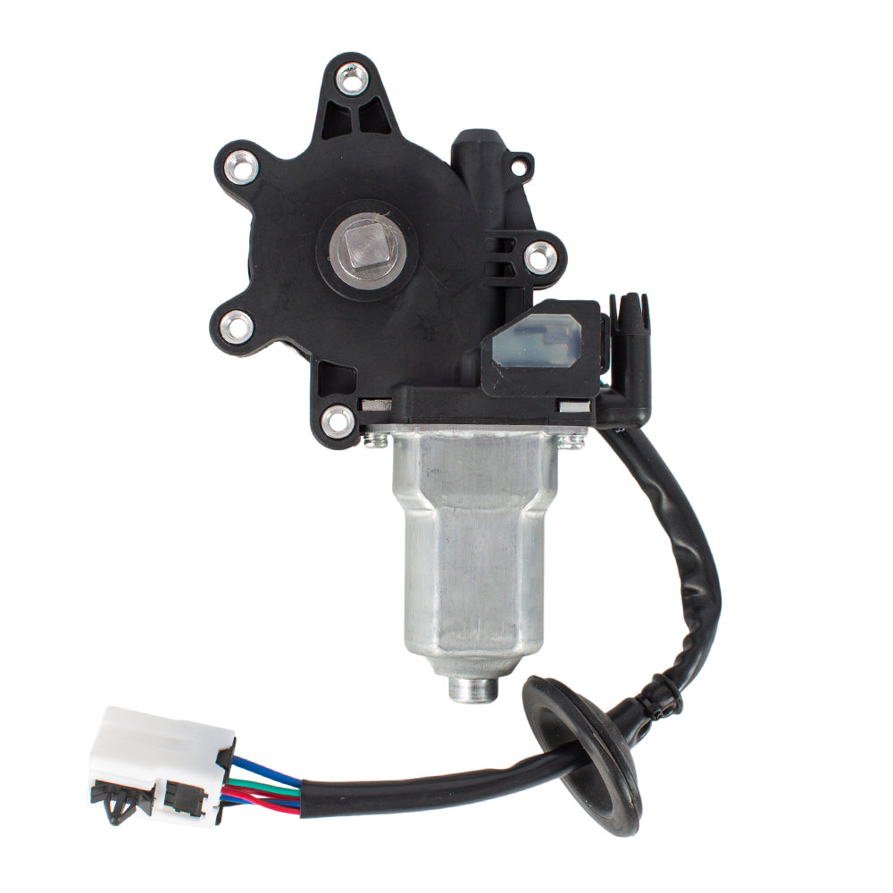 Brock Replacement Pair Set Front Power Window Lift Regulator 6 Pin Connector Motors Compatible with 03-09 350Z 03-07 G35 80731-CD00A 80730-CD00A