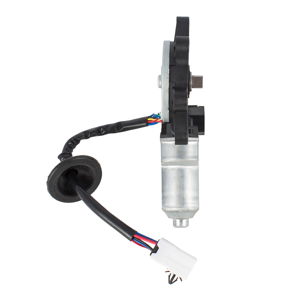 Brock Replacement Pair Set Front Power Window Lift Regulator 6 Pin Connector Motors Compatible with 03-09 350Z 03-07 G35 80731-CD00A 80730-CD00A