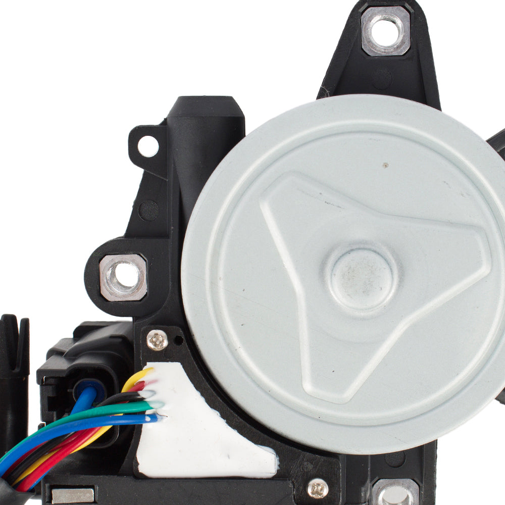 Brock Replacement Window Lift Regulator Motor 6 Pin Connector Driver Left Front Power Compatible with 2003-2009 350Z & 2003-2007 G35 2-Door Coupe 80731-CD00A