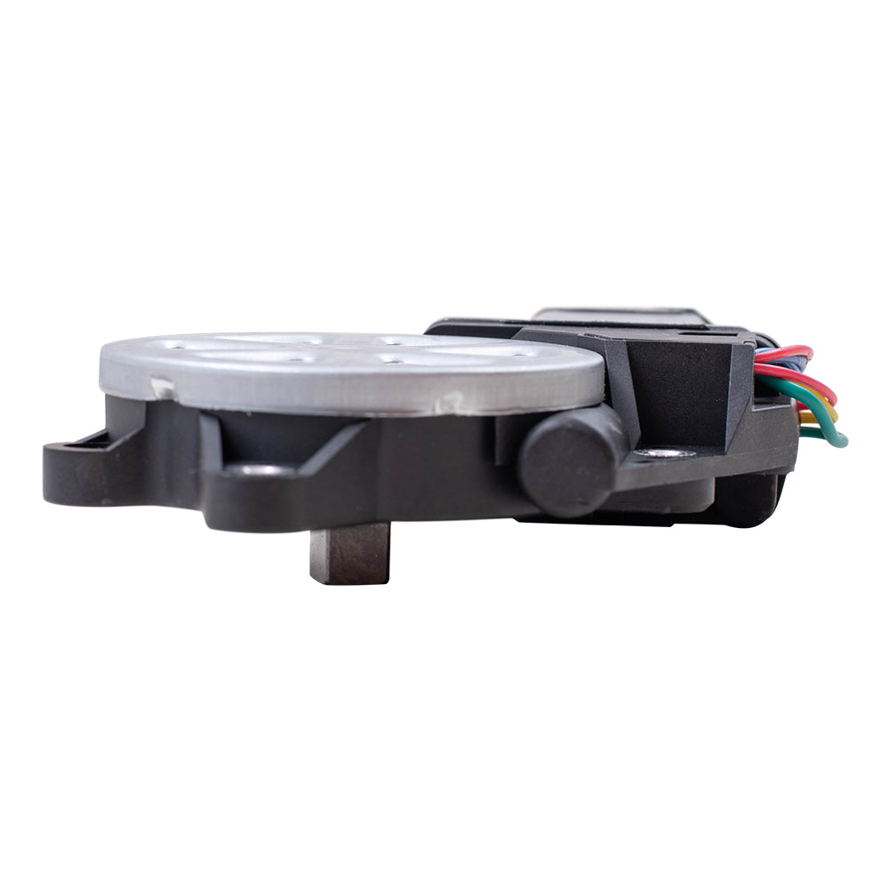 Brock Aftermarket Replacement Front Driver Left Passenger Right Power Window Motor with 6 Pin Connector Set Compatible with 2003-2007 Nissan Murano