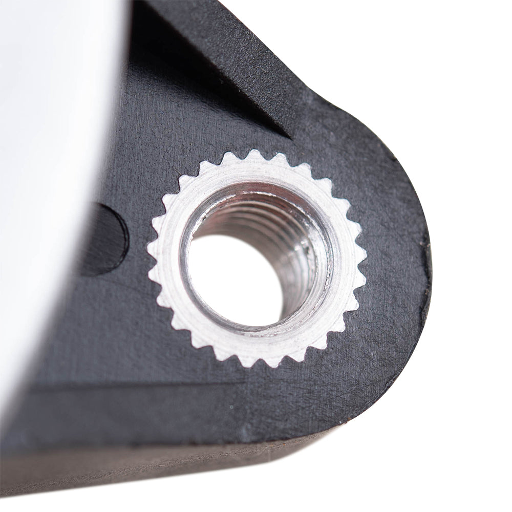 Brock Aftermarket Replacement Front Driver Left Passenger Right Power Window Motor with 6 Pin Connector Set Compatible with 2003-2007 Nissan Murano