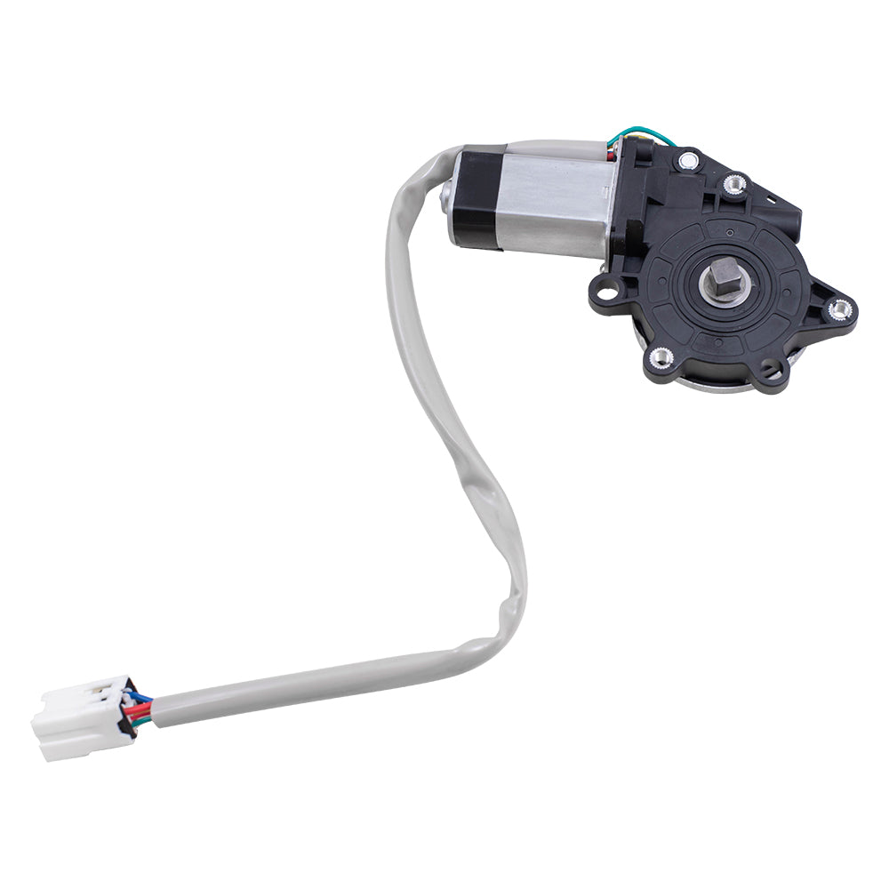 Brock Aftermarket Replacement Front Driver Left Power Window Motor With 6 Pin Connector Compatible With 2003-2007 Nissan Murano