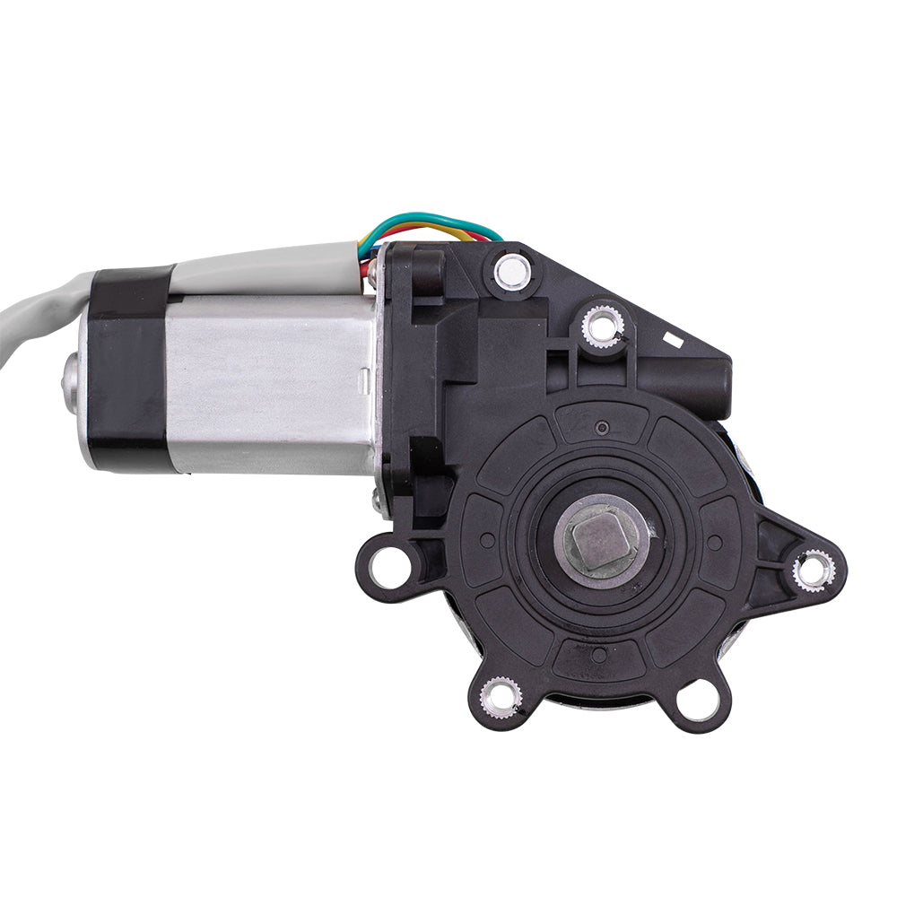 Brock Aftermarket Replacement Front Driver Left Power Window Motor With 6 Pin Connector Compatible With 2003-2007 Nissan Murano