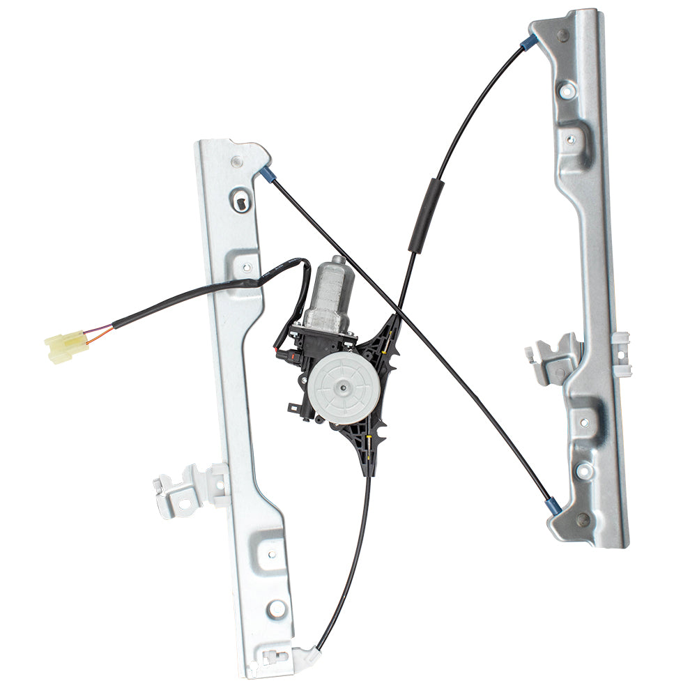 Brock Replacement Passengers Front Power Window Regulator & Motor Assembly Compatible with 08-13 Rogue & 14-15 Rogue Select 80720JM02B 80730JX30C