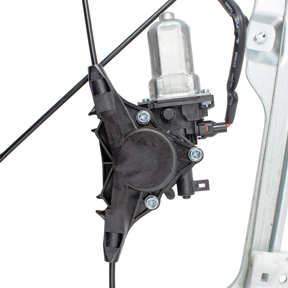 Brock Replacement Passengers Front Power Window Regulator & Motor Assembly Compatible with 08-13 Rogue & 14-15 Rogue Select 80720JM02B 80730JX30C