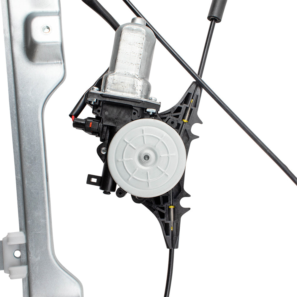 Brock Replacement Passengers Front Power Window Regulator & Motor Assembly Compatible with 08-13 Rogue & 14-15 Rogue Select 80720JM02B 80730JX30C