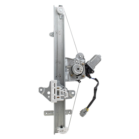 Brock Aftermarket Replacement Part Front Passenger Side Power Window Regulator with Motor-2 Pin Connector Compatible with 2013-2019 Nissan Sentra