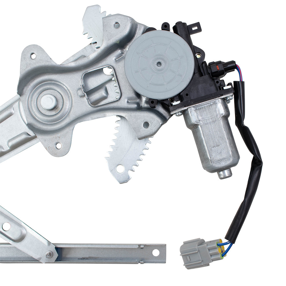 Brock Replacement Set Rear Power Window Regulators with Motors Compatible with 2013-2019 Sentra