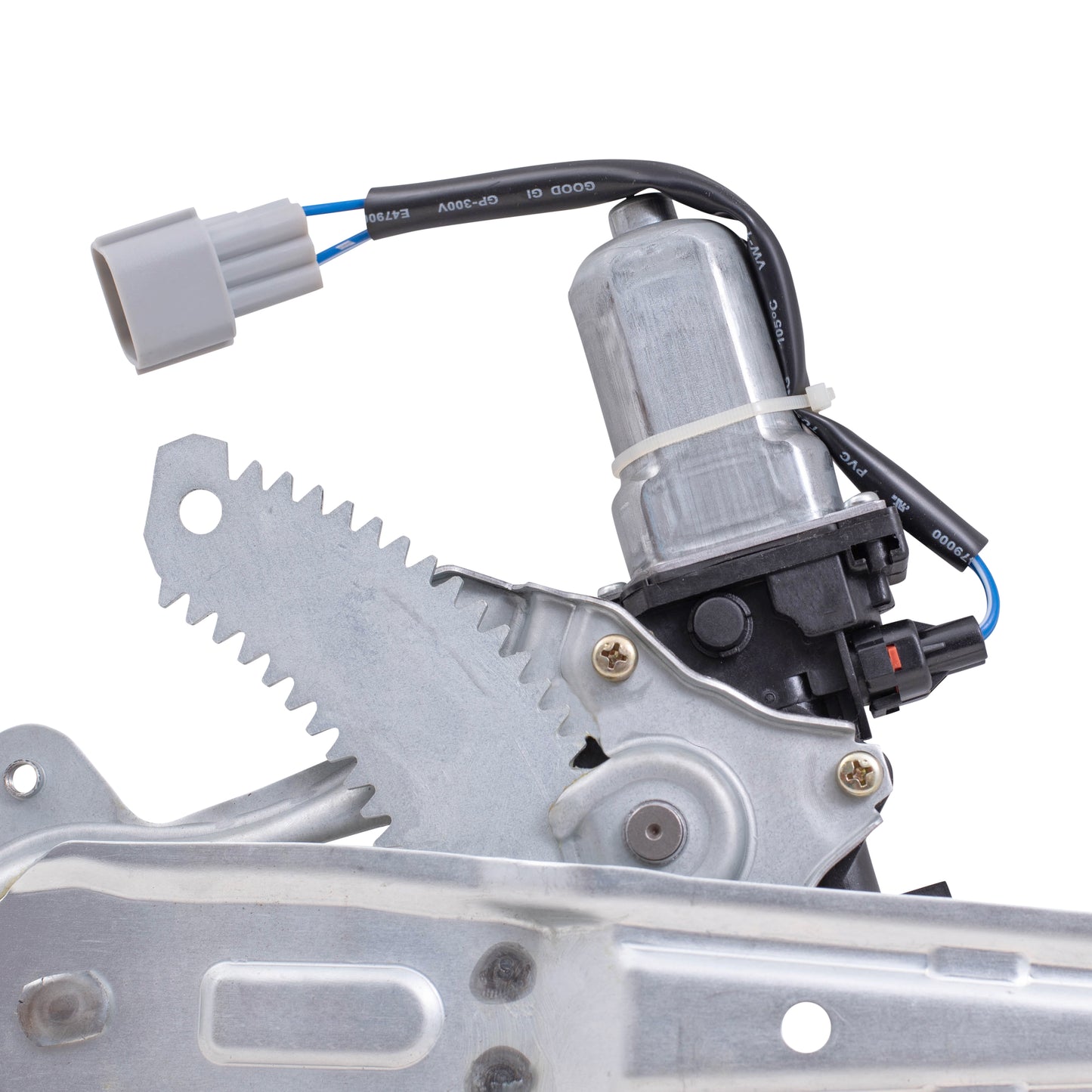 Brock Replacement Driver Left Passenger Right Rear Power Window Regulator With Motor Set Compatible with 13-24 Leaf 20-23 Sentra